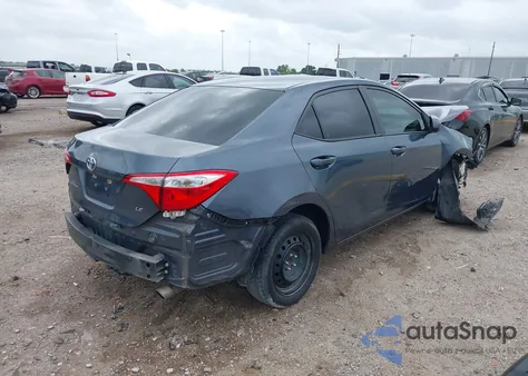 2016 Toyota Corolla Le from USA, damaged, VIN 5YFBURHE6GP478571